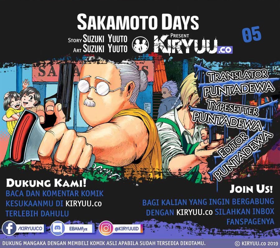 Baca Komik Sakamoto Days Chapter 5 Gambar 1
