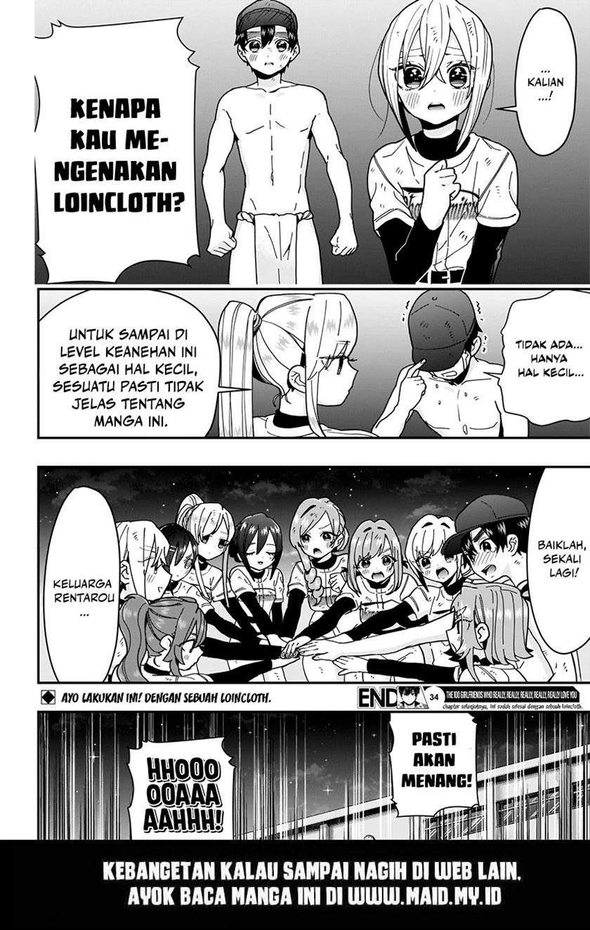 Kimi no Koto ga Dai Dai Dai Dai Daisuki na 100-ri no Kanojo Chapter 34 Gambar 23