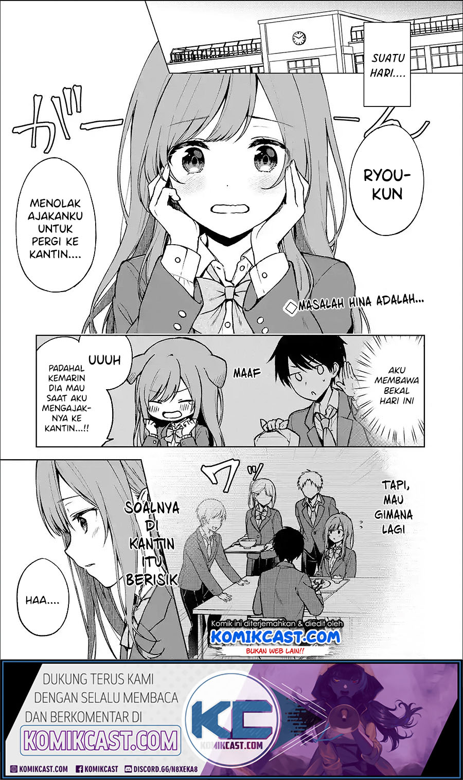 Baca Komik Chikan Saresou ni Natteiru S-kyuu Bishoujo wo Tasuketara Tonari no Seki no Osanajimi datta Chapter 15 Gambar 1