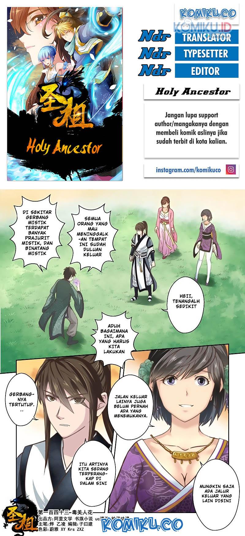 Baca Komik Holy Ancestor Chapter 143 Gambar 1