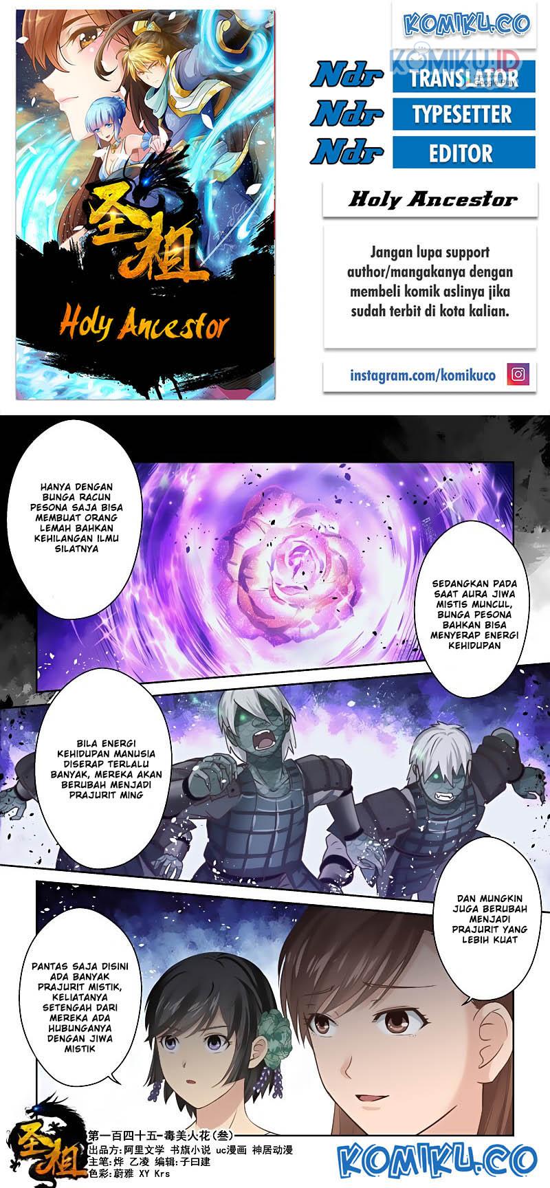 Baca Komik Holy Ancestor Chapter 145 Gambar 1