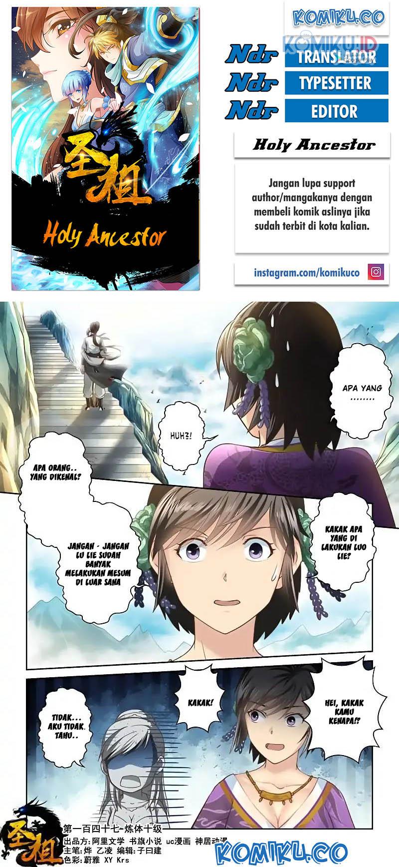 Baca Komik Holy Ancestor Chapter 147 Gambar 1