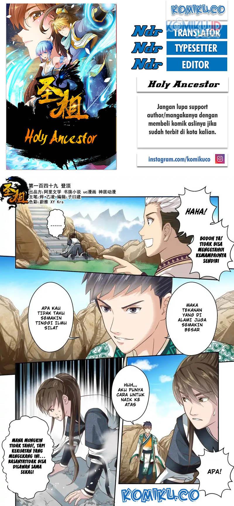 Baca Komik Holy Ancestor Chapter 149 Gambar 1