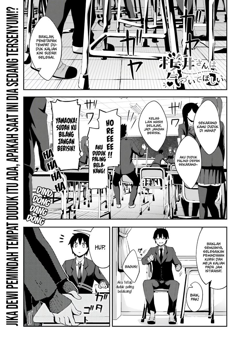 Baca Manga Sakurai-san Wants To Be Noticed Chapter 14 Gambar 2