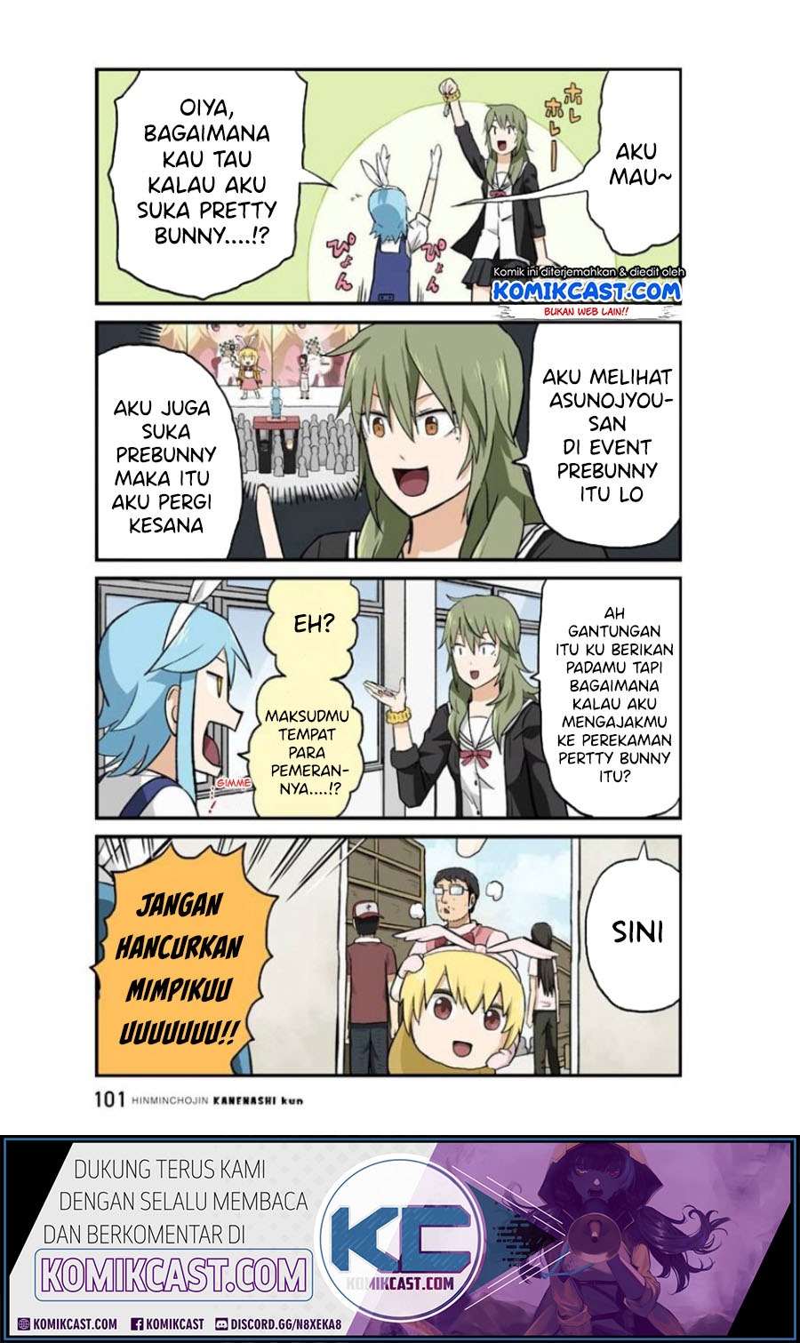 Hinmin Choujin Kanenashi-kun Chapter 21 Gambar 11