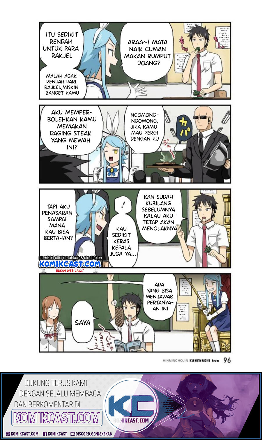 Hinmin Choujin Kanenashi-kun Chapter 21 Gambar 6