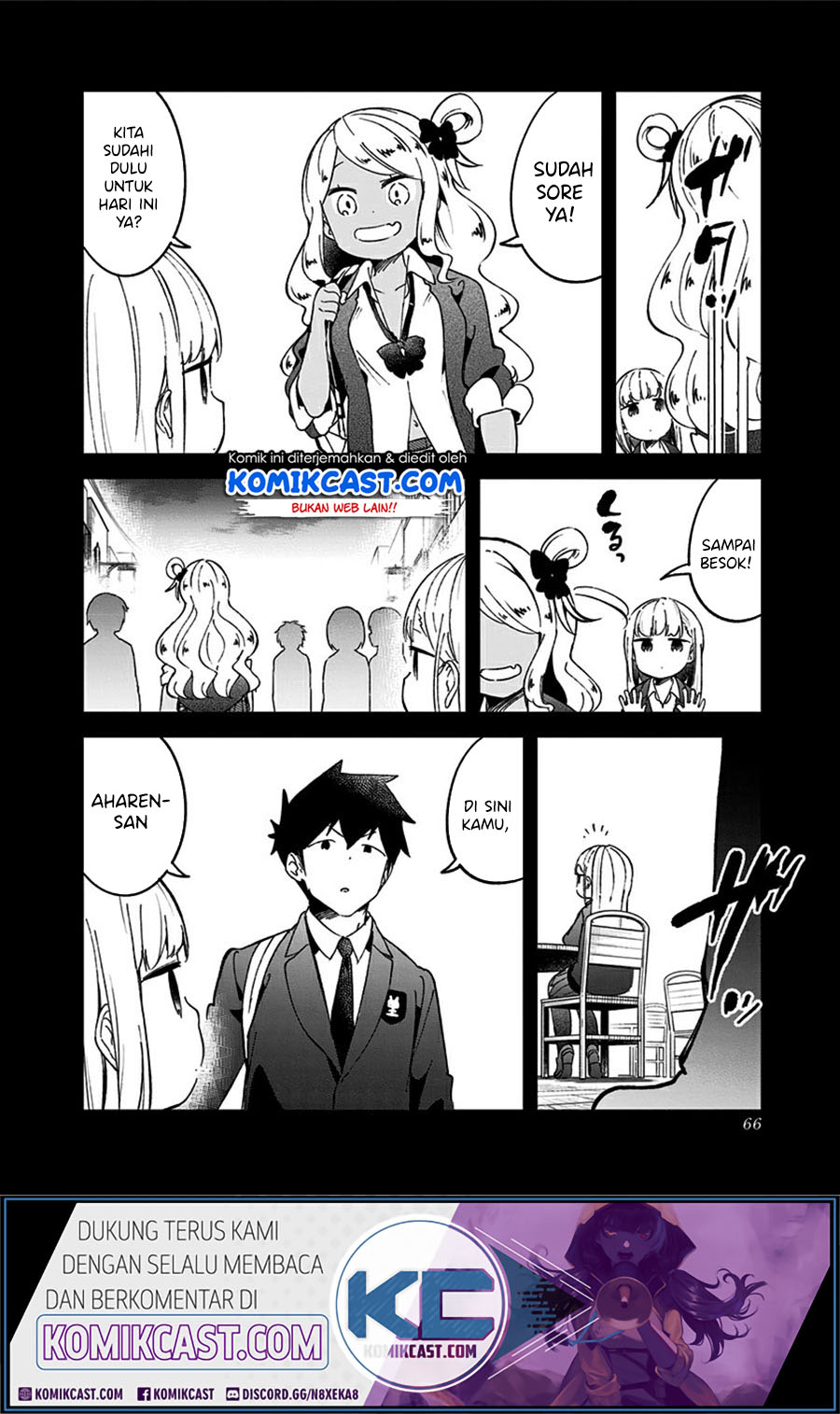 Aharen-san wa Hakarenai Chapter 71 Gambar 13