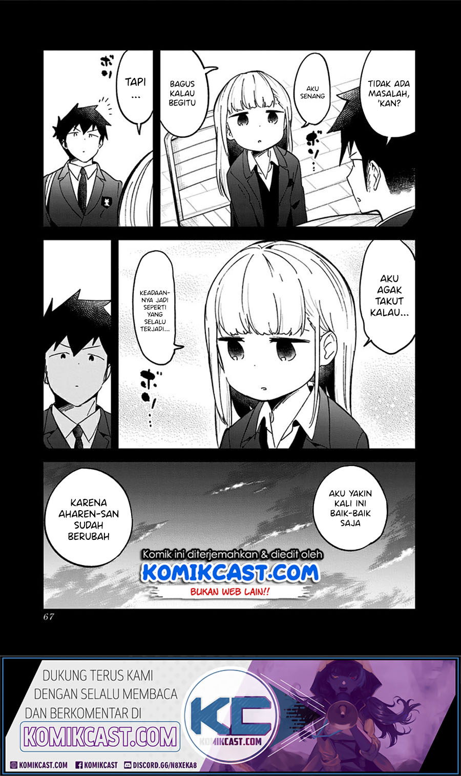 Aharen-san wa Hakarenai Chapter 71 Gambar 14