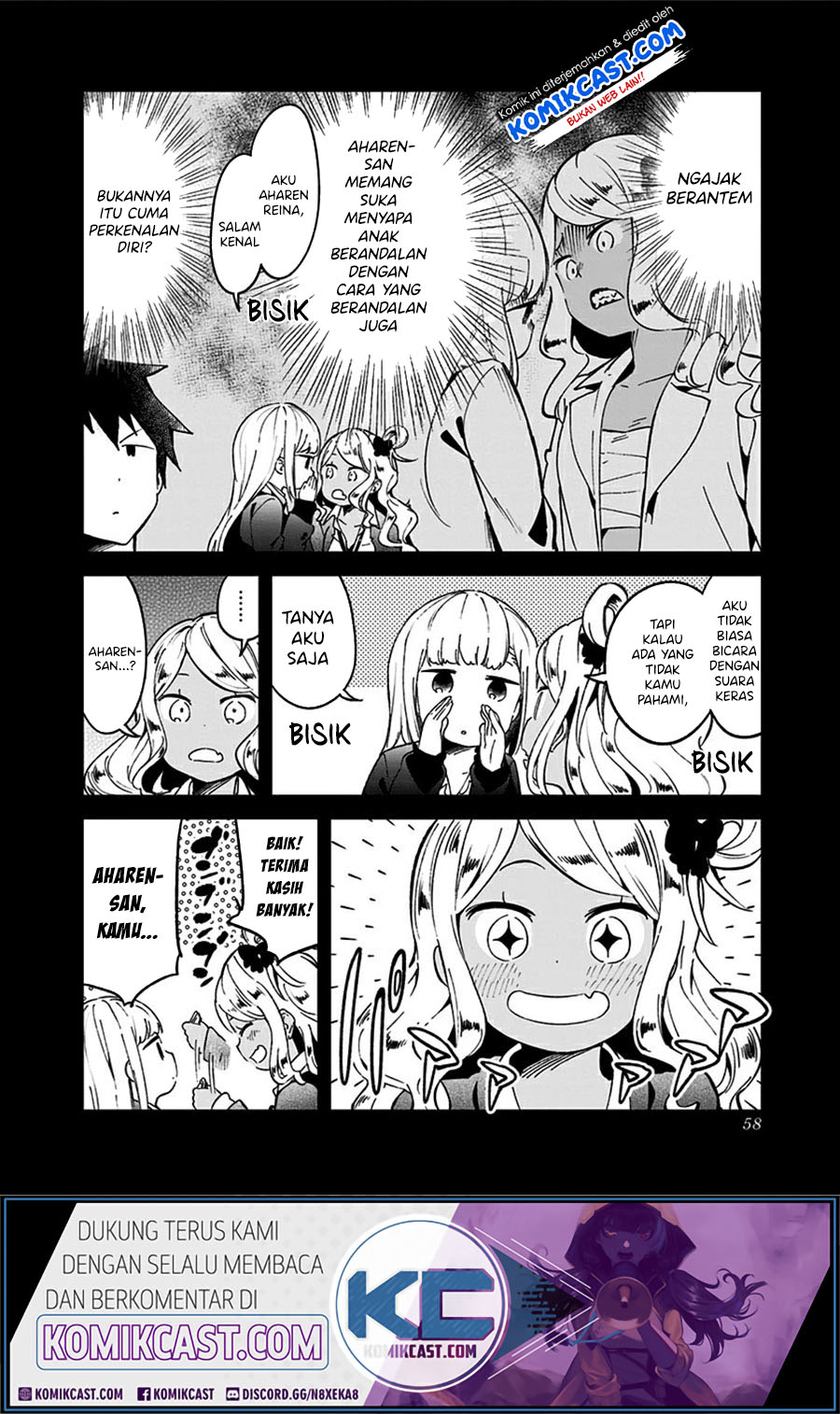 Aharen-san wa Hakarenai Chapter 71 Gambar 5