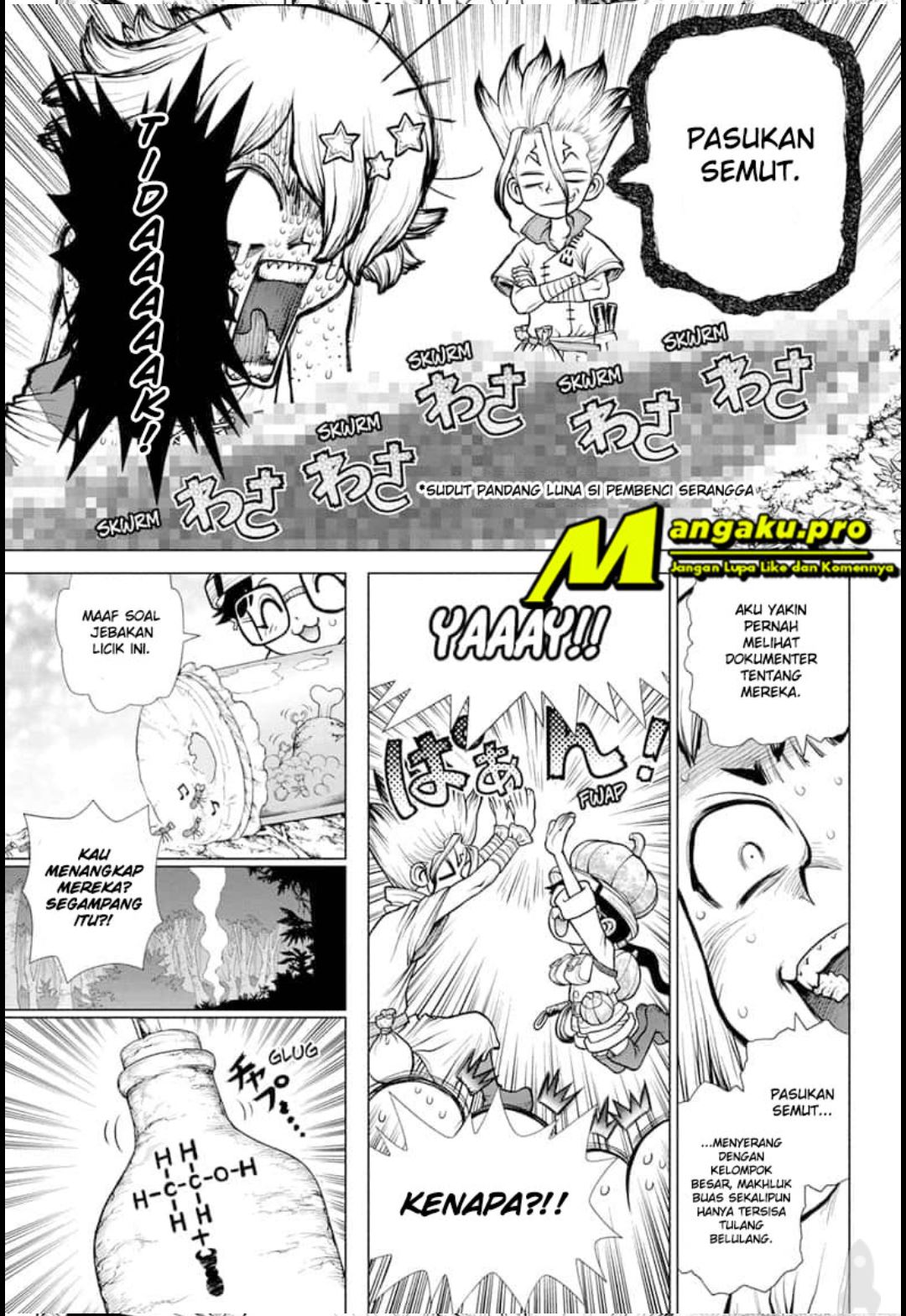 Dr. Stone Chapter 180 Gambar 8