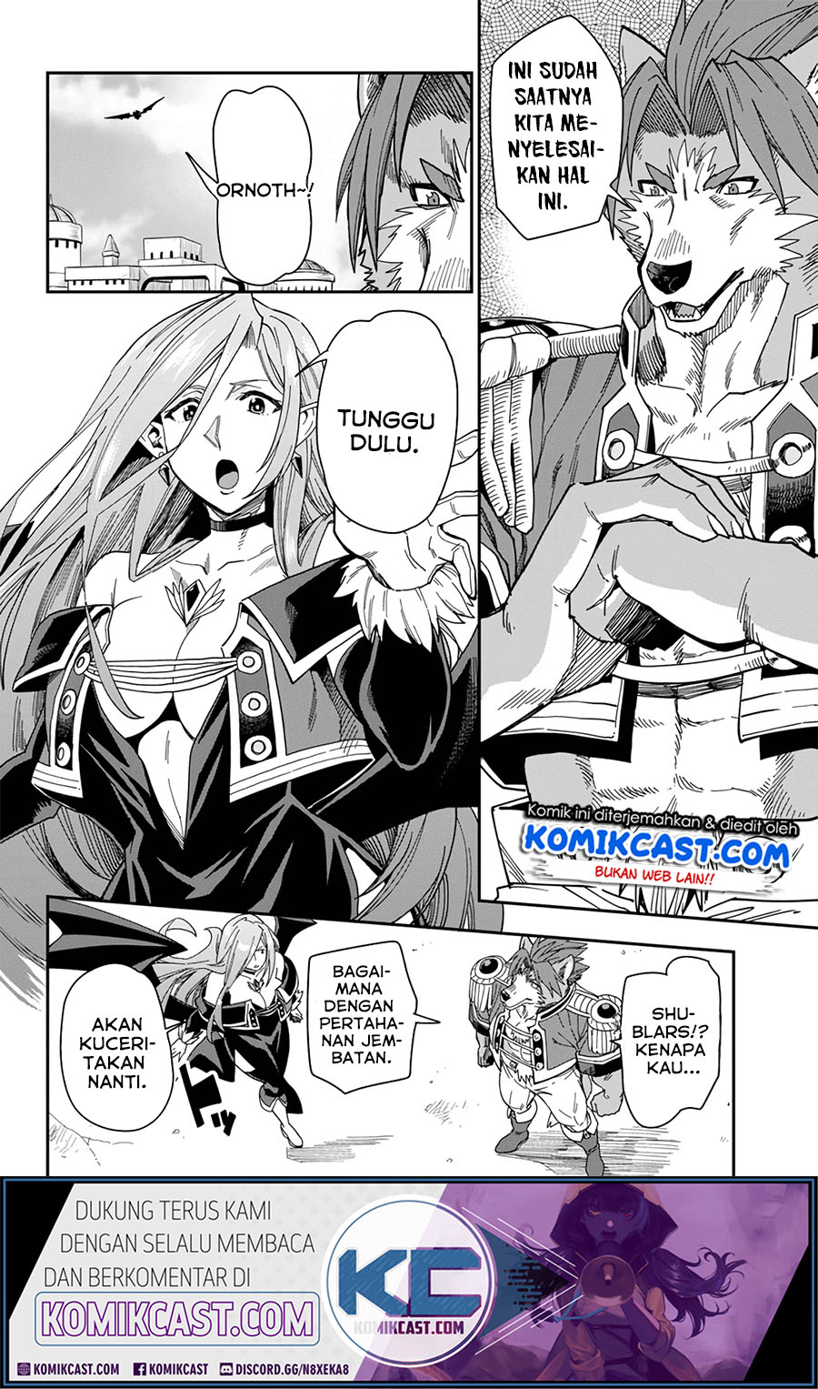 Konjiki no Moji Tsukai: Yuusha Yonin ni Makikomareta Unique Cheat Chapter 67 Gambar 16