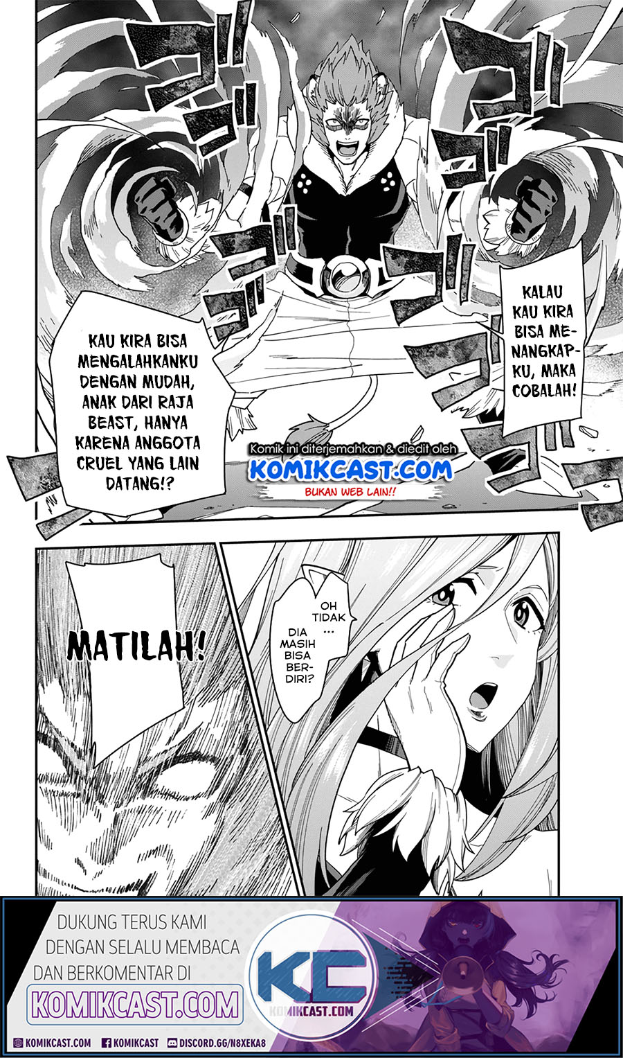 Konjiki no Moji Tsukai: Yuusha Yonin ni Makikomareta Unique Cheat Chapter 67 Gambar 18