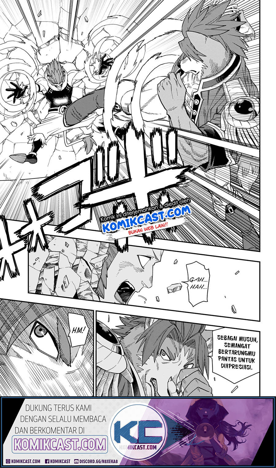 Konjiki no Moji Tsukai: Yuusha Yonin ni Makikomareta Unique Cheat Chapter 67 Gambar 19