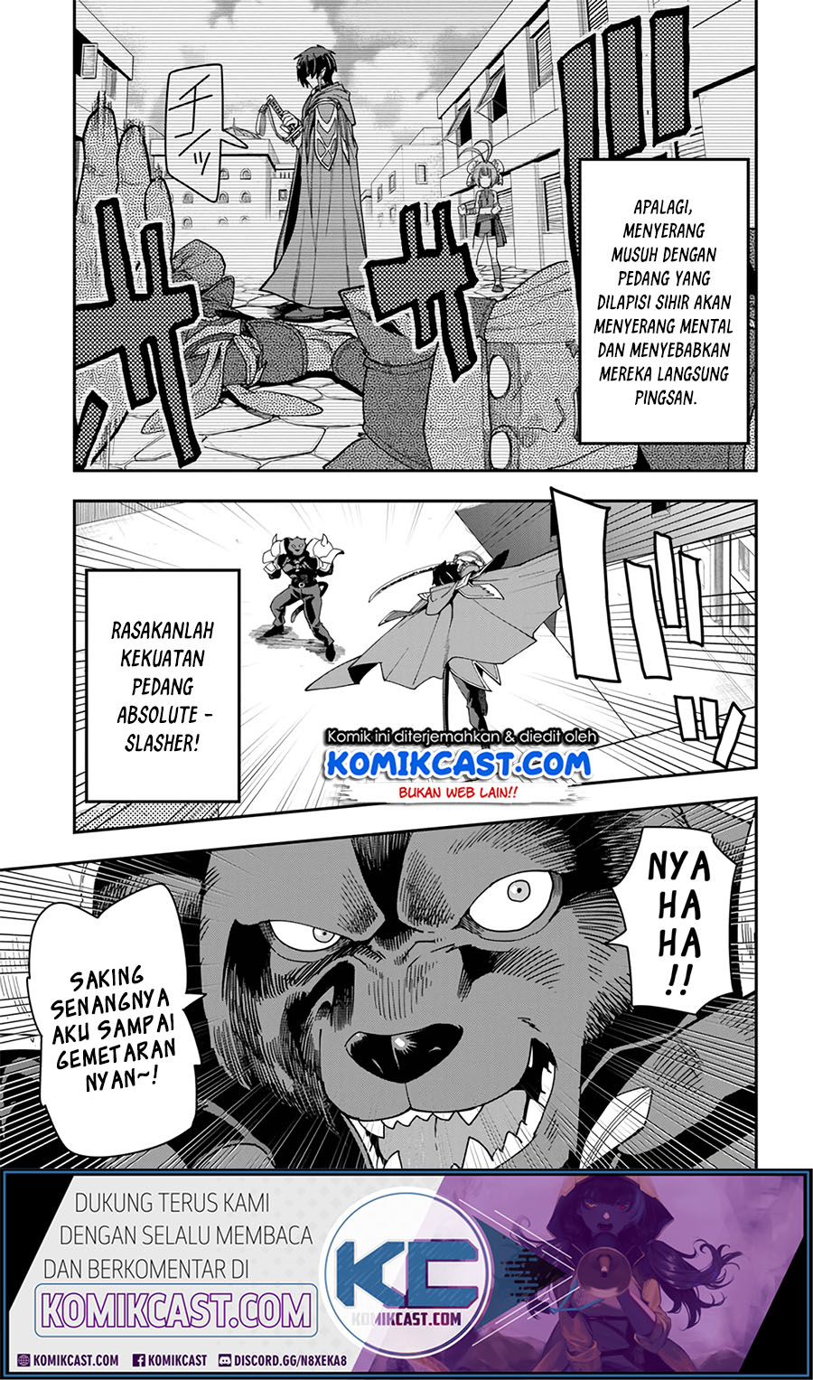 Konjiki no Moji Tsukai: Yuusha Yonin ni Makikomareta Unique Cheat Chapter 67 Gambar 3