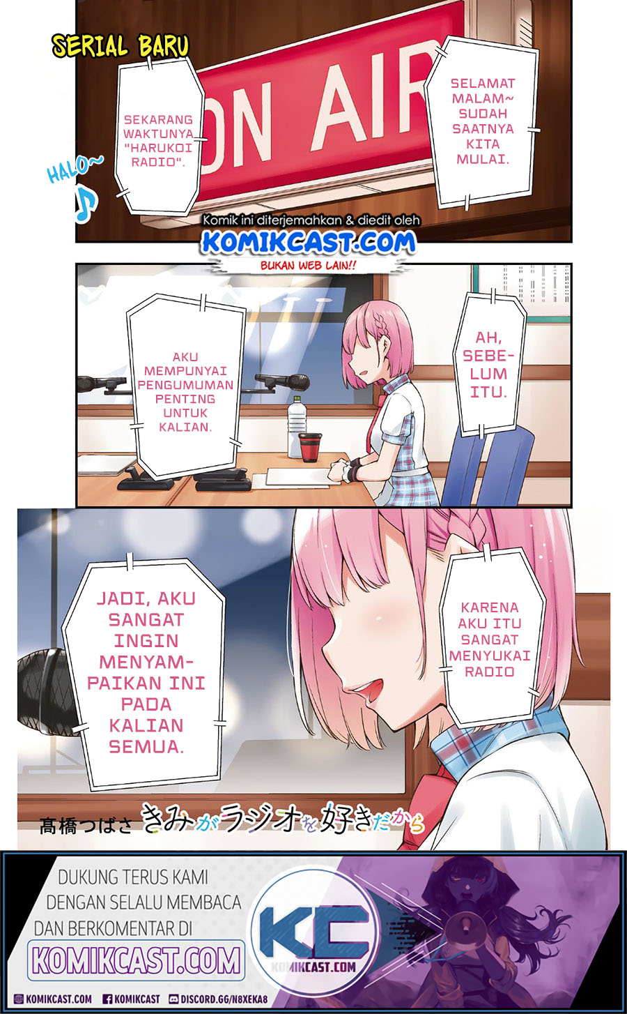 Baca Komik Kimi ga Radio wo Suki dakara Chapter 1 Gambar 1