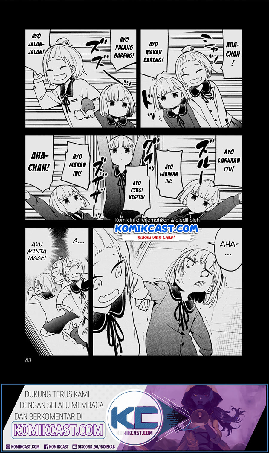 Aharen-san wa Hakarenai Chapter 72 Gambar 11