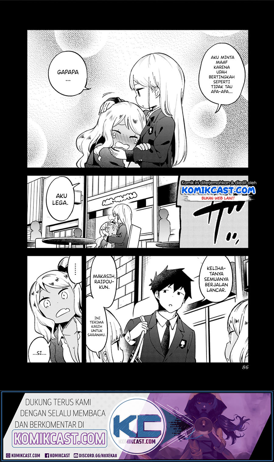 Aharen-san wa Hakarenai Chapter 72 Gambar 14