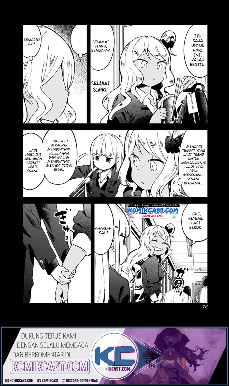 Aharen-san wa Hakarenai Chapter 72 Gambar 4