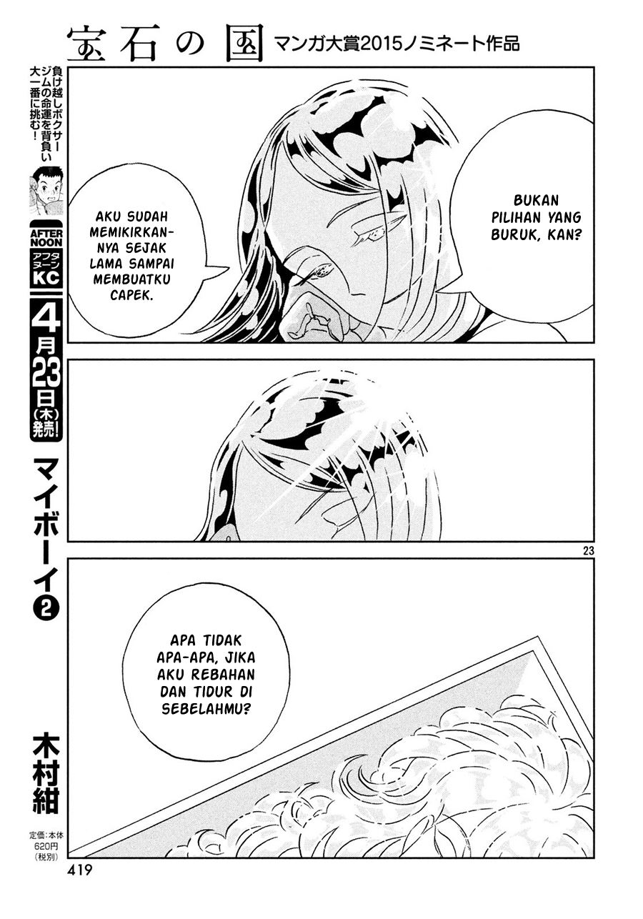 Houseki no Kuni Chapter 30 Gambar 24