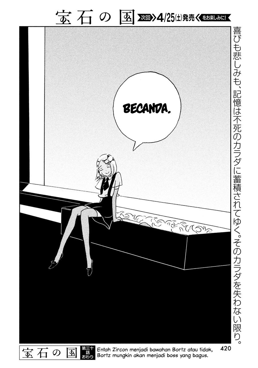 Houseki no Kuni Chapter 30 Gambar 25