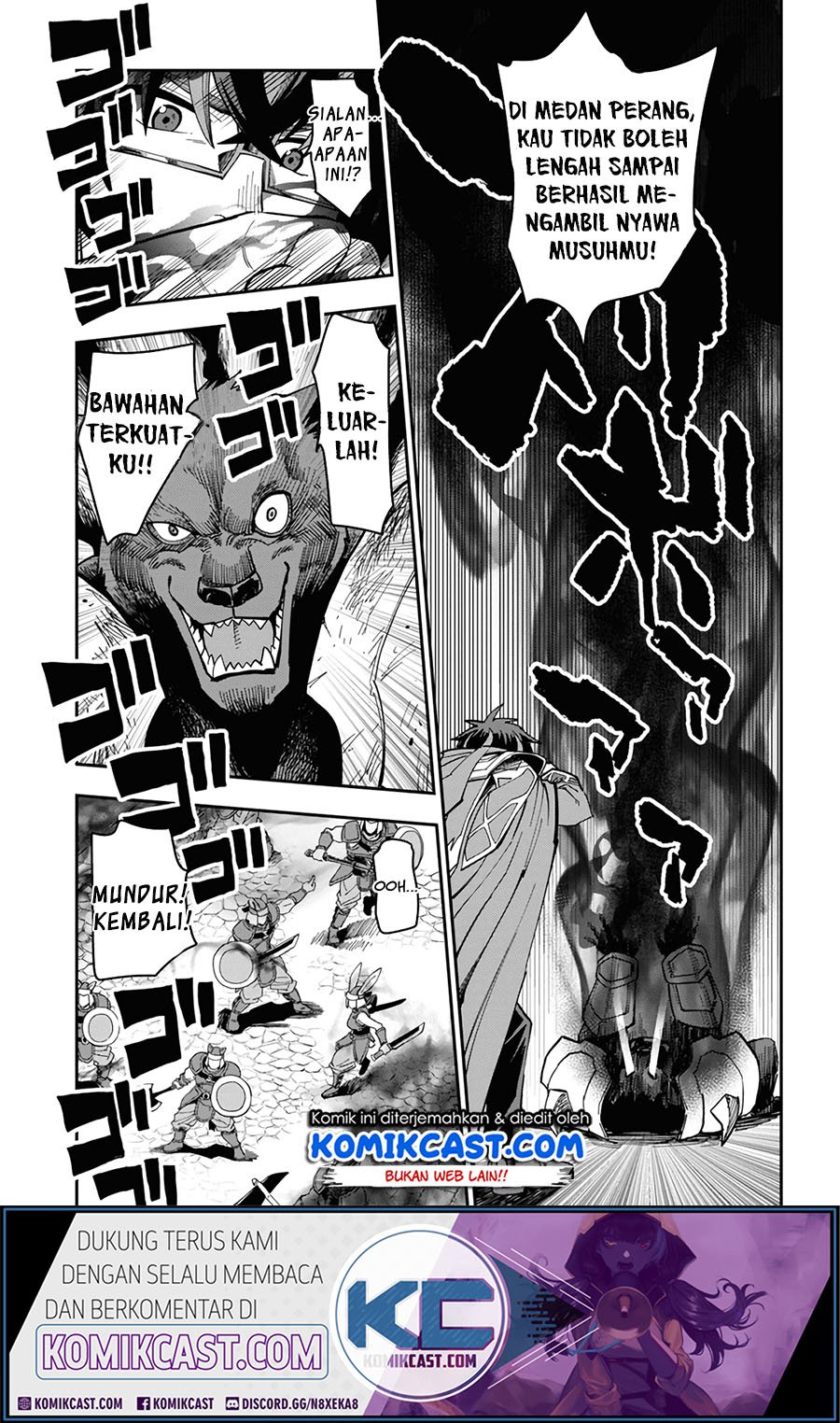 Konjiki no Moji Tsukai: Yuusha Yonin ni Makikomareta Unique Cheat Chapter 68 Gambar 26