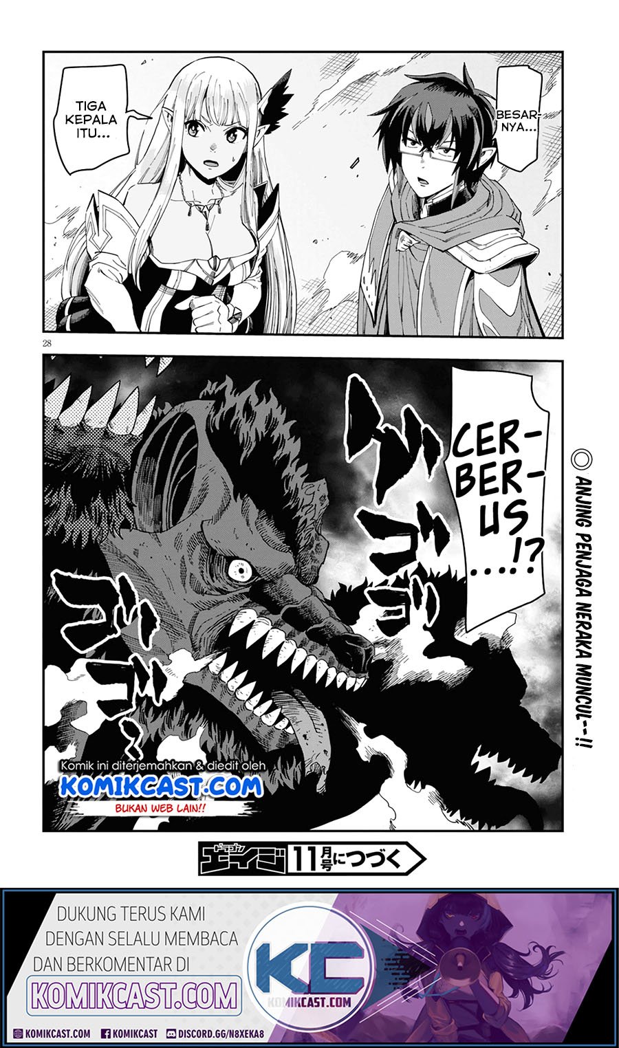 Konjiki no Moji Tsukai: Yuusha Yonin ni Makikomareta Unique Cheat Chapter 68 Gambar 28