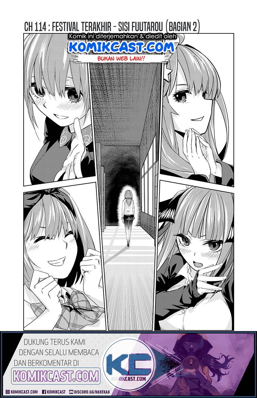 Baca Manga Go-toubun no Hanayome Chapter 123.1 Gambar 2