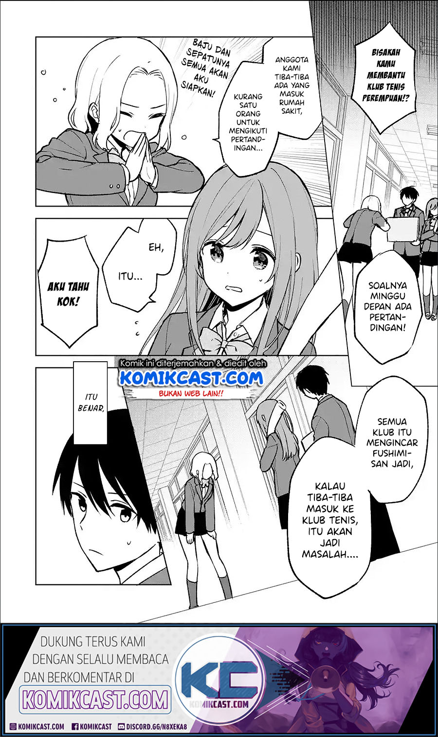 Chikan Saresou ni Natteiru S-kyuu Bishoujo wo Tasuketara Tonari no Seki no Osanajimi datta Chapter 17 Gambar 4