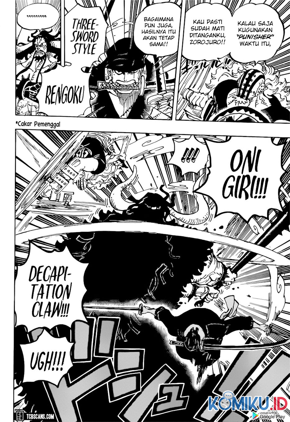 One Piece Chapter 1001 Gambar 11