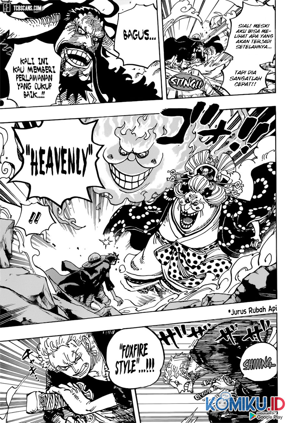 One Piece Chapter 1001 Gambar 6