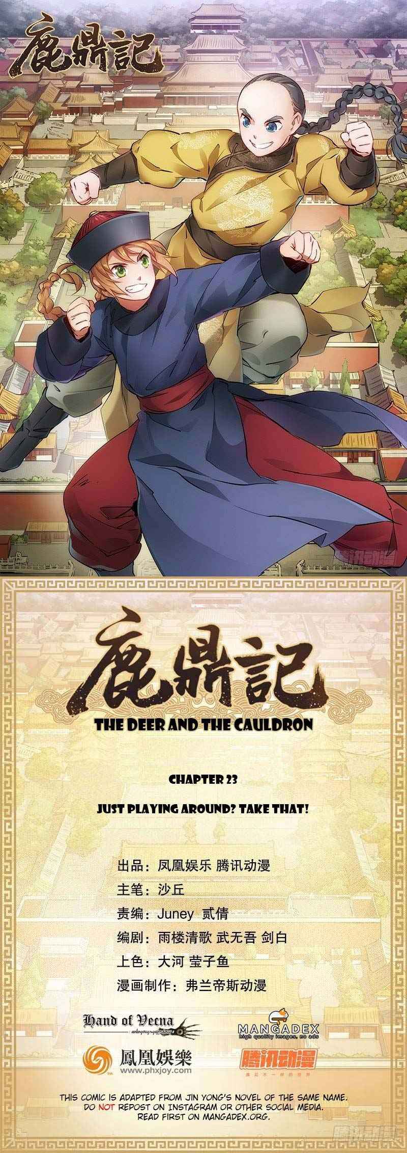 Baca Manhua The Deer and the Cauldro Chapter 23 Gambar 2