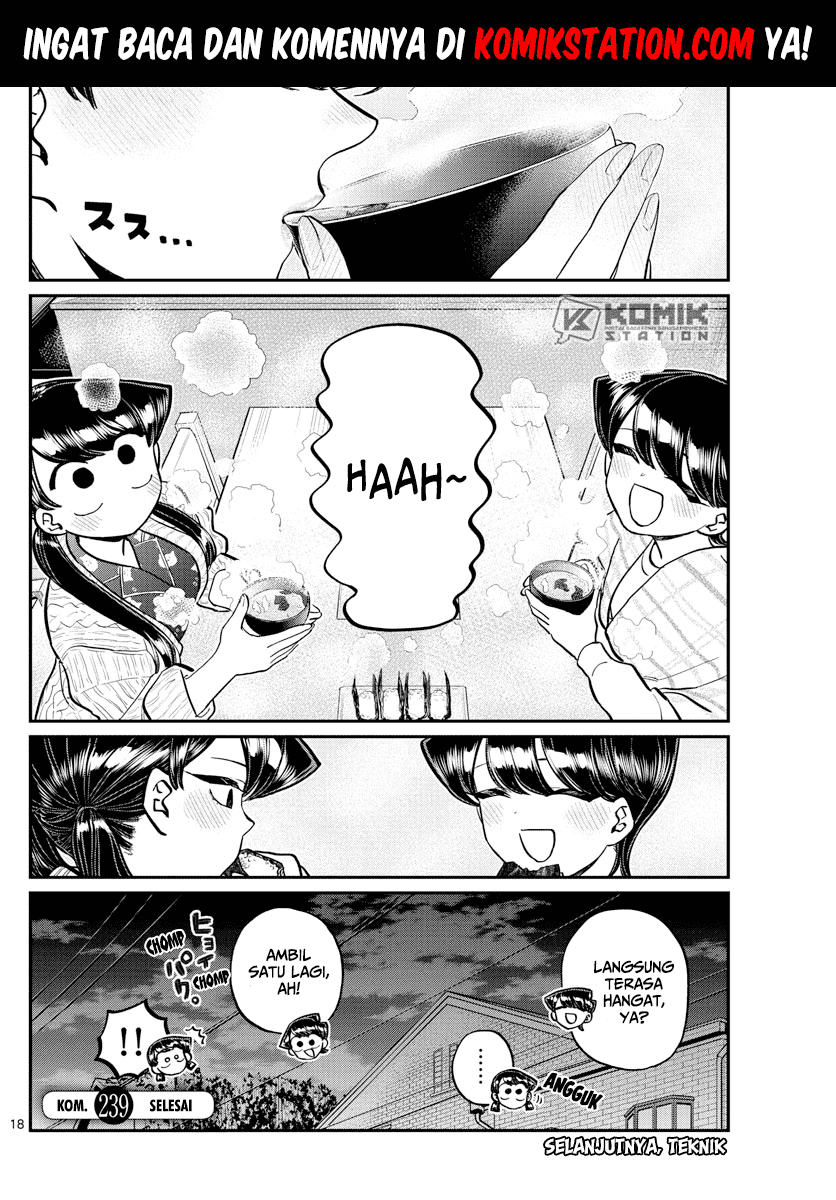 Komi-san wa Komyushou Desu Chapter 239 Gambar 20