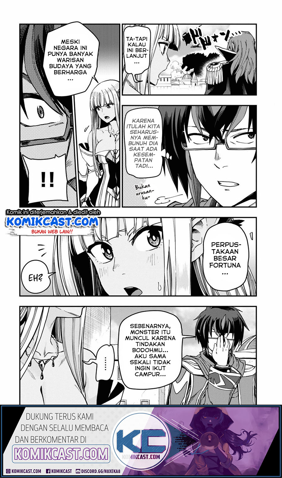 Konjiki no Moji Tsukai: Yuusha Yonin ni Makikomareta Unique Cheat Chapter 69 Gambar 4