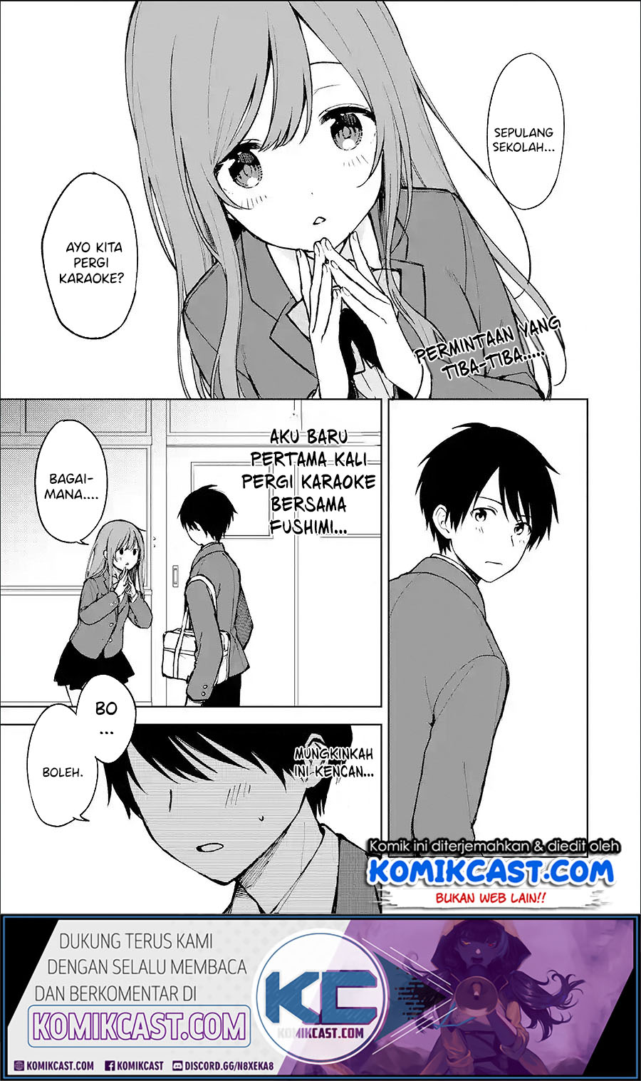 Baca Komik Chikan Saresou ni Natteiru S-kyuu Bishoujo wo Tasuketara Tonari no Seki no Osanajimi datta Chapter 18 Gambar 1