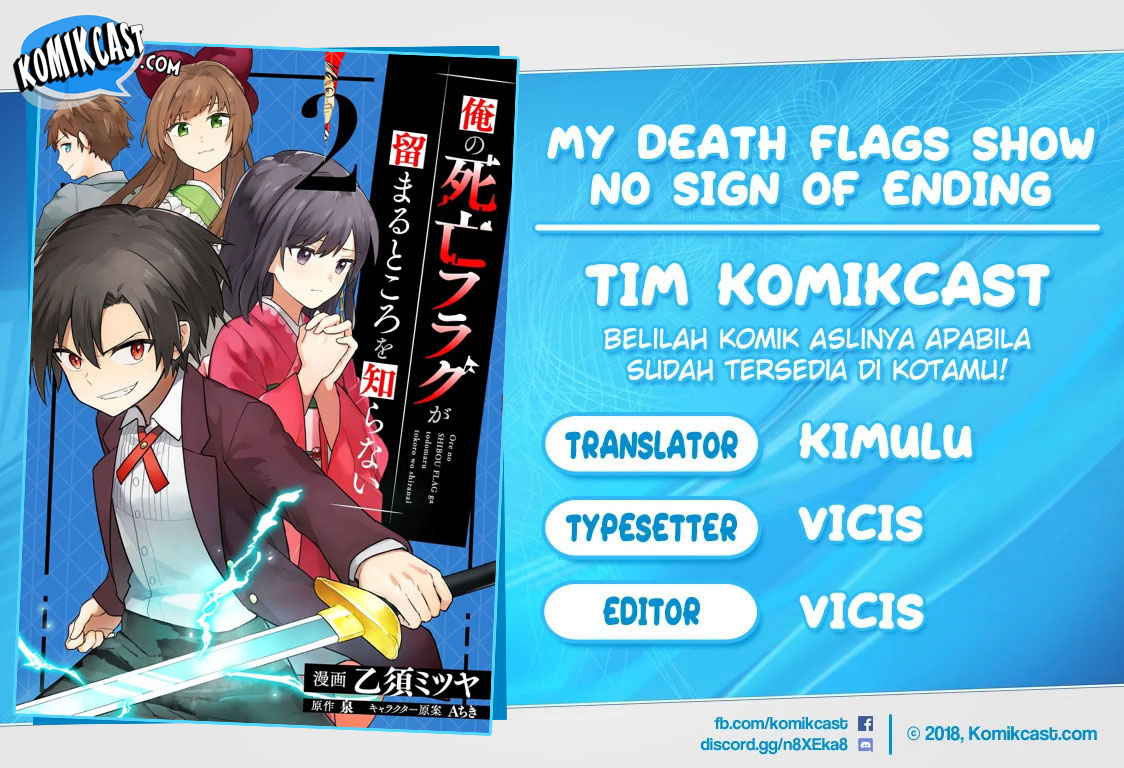 Baca Komik My Death Flags Show No Sign of Ending Chapter 18.2 Gambar 1