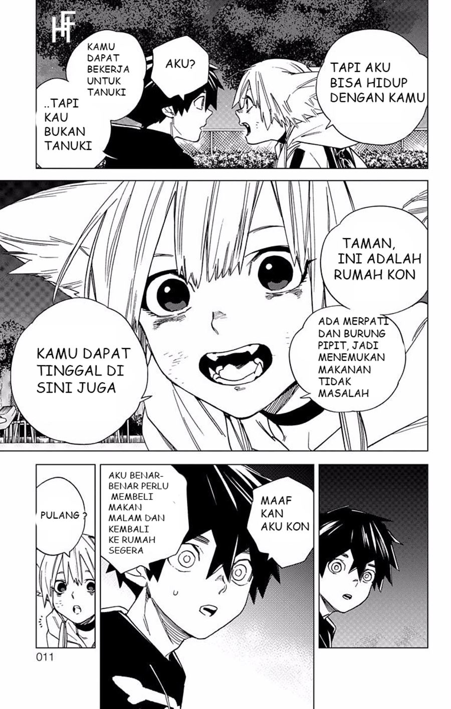 Kemono Jihen Chapter 8 Gambar 9