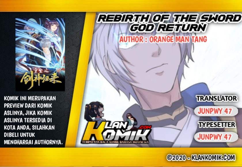 Baca Komik Rebirth of The Sword God Returns Chapter 8 Gambar 1