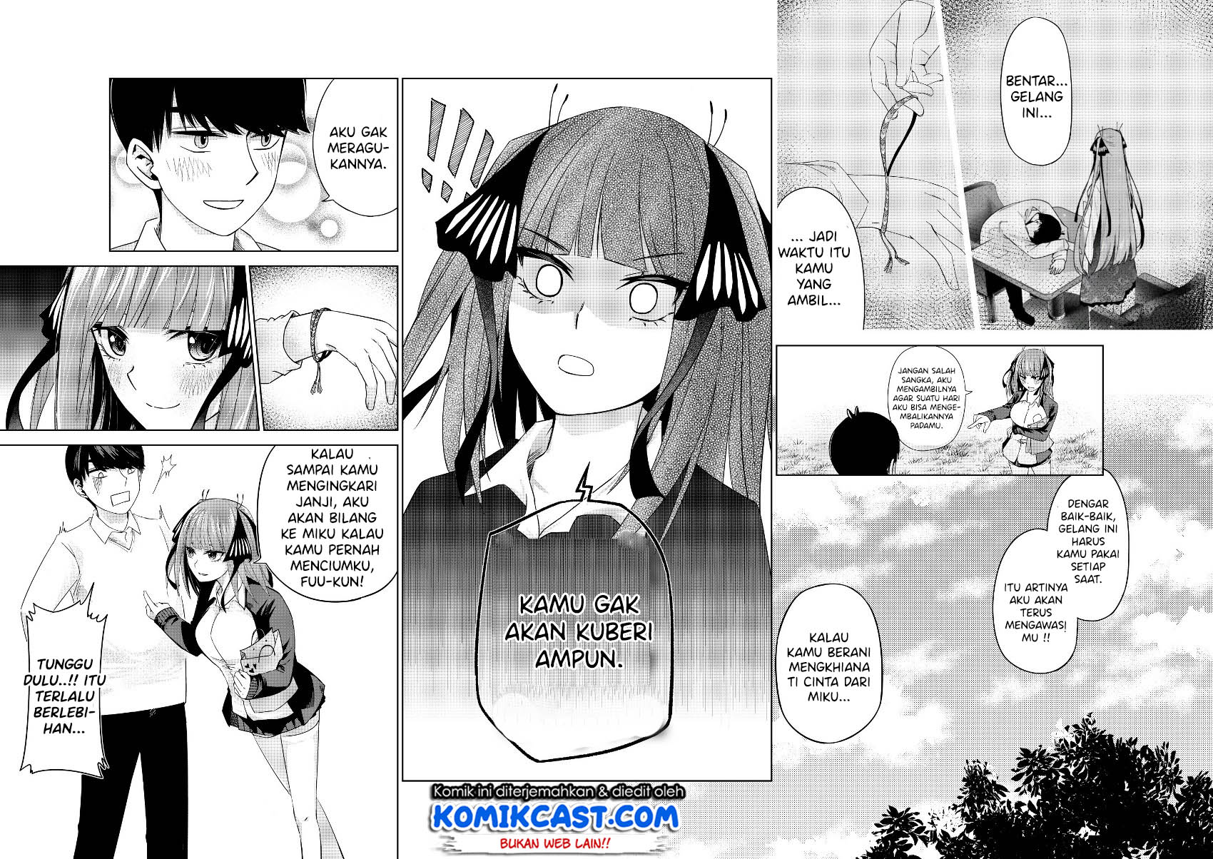 Go-toubun no Hanayome Chapter 123.3 Gambar 16