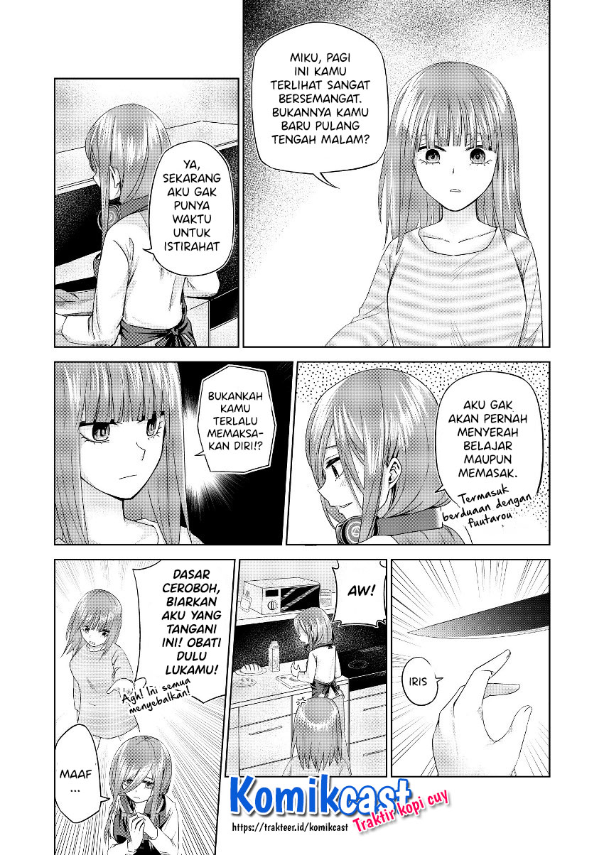 Go-toubun no Hanayome Chapter 123.3 Gambar 4