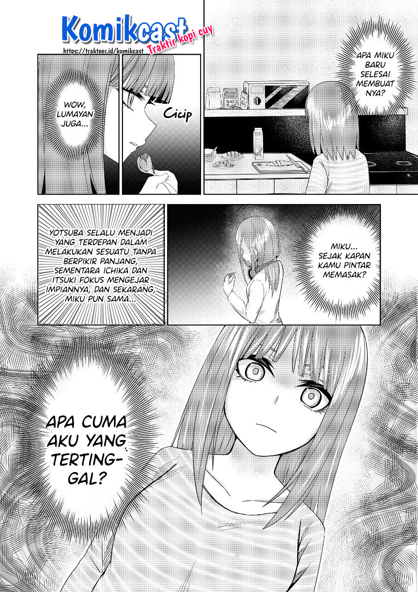 Go-toubun no Hanayome Chapter 123.3 Gambar 5