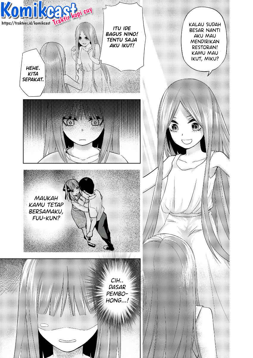 Go-toubun no Hanayome Chapter 123.3 Gambar 6