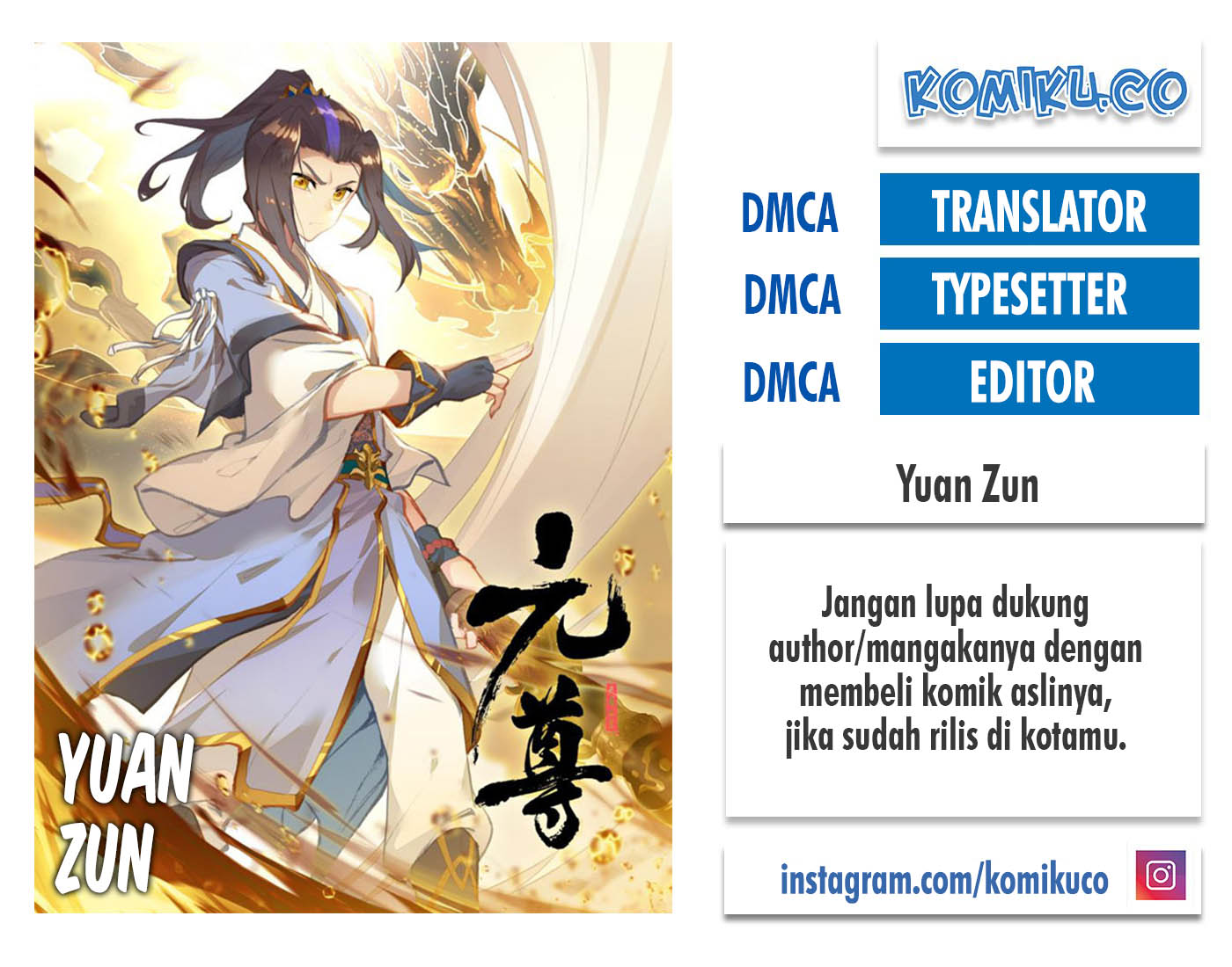 Baca Komik Yuan Zun Chapter 72.5 Gambar 1