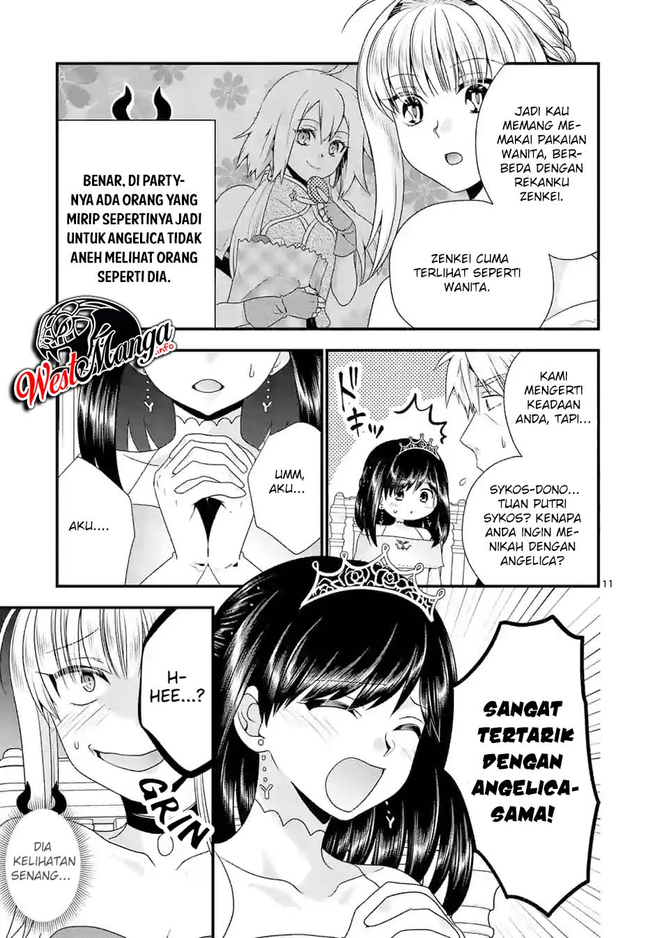 Maou desu Onna Yuusha no Hahaoya to Saikon Shita no de Onna Yuusha ga Giri no Musume ni Narimashita Chapter 39 Gambar 12