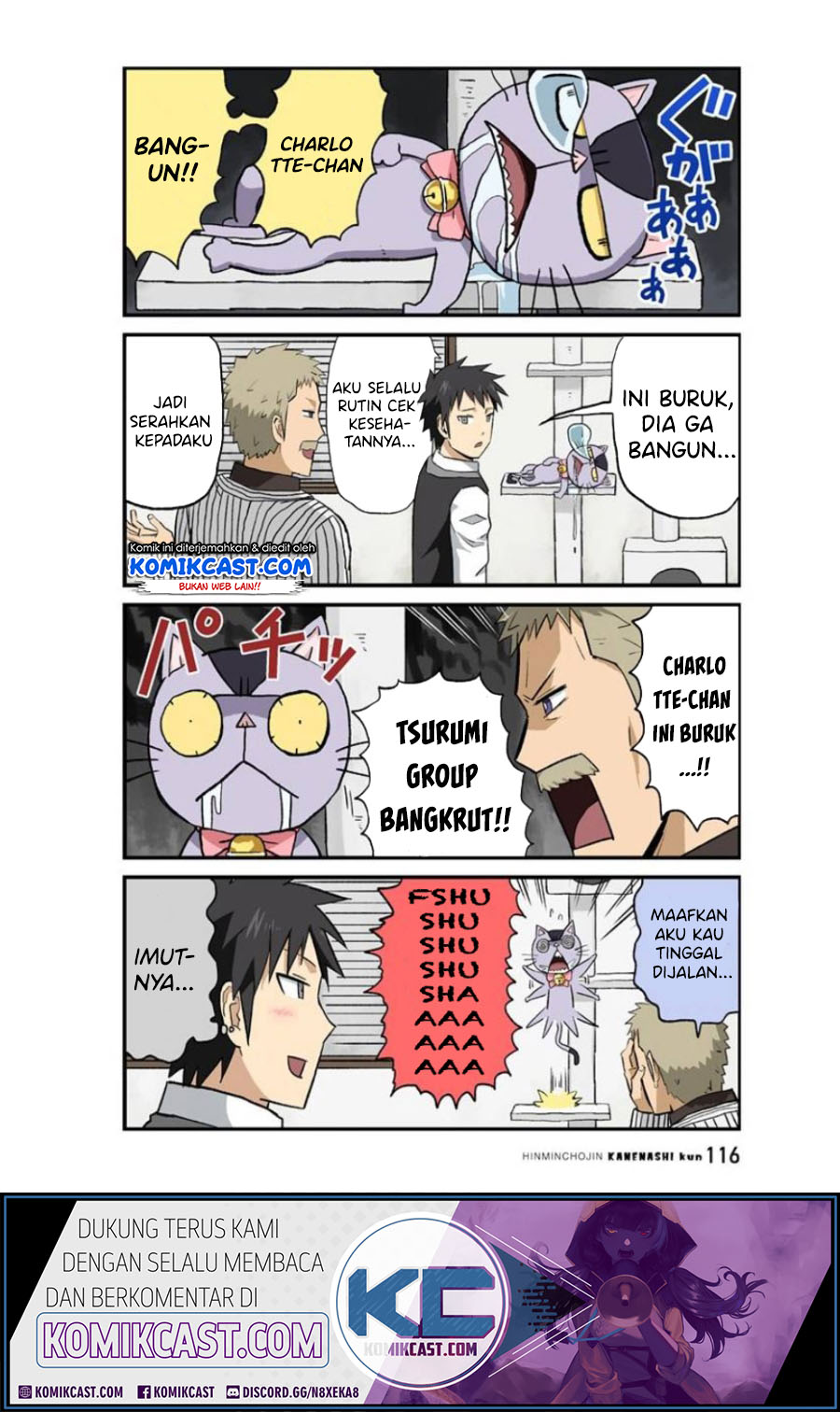 Hinmin Choujin Kanenashi-kun Chapter 23 Gambar 3