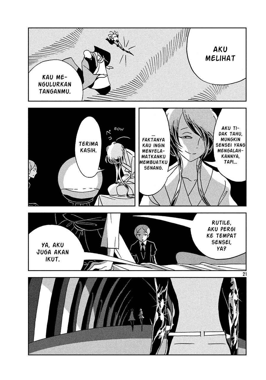 Houseki no Kuni Chapter 34 Gambar 22