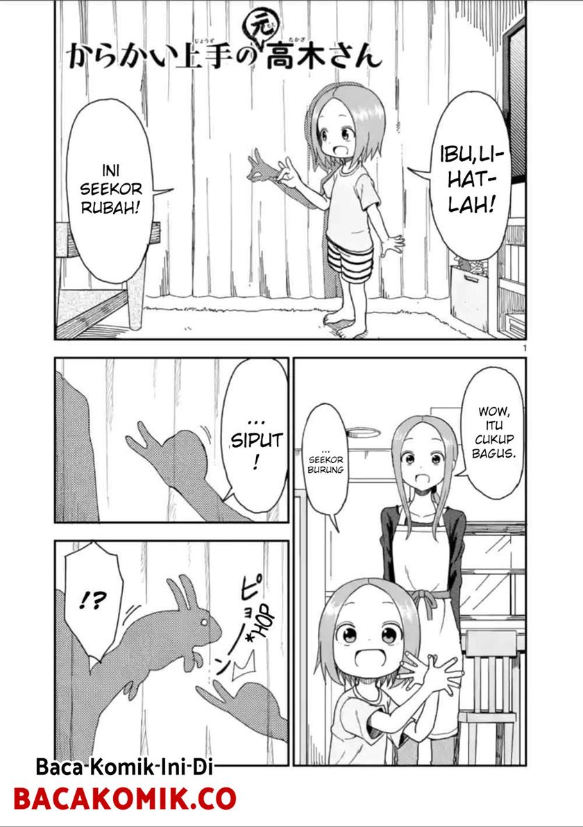 Baca Komik Karakai Jouzu no (Moto) Takagi-san Chapter 59 Gambar 1