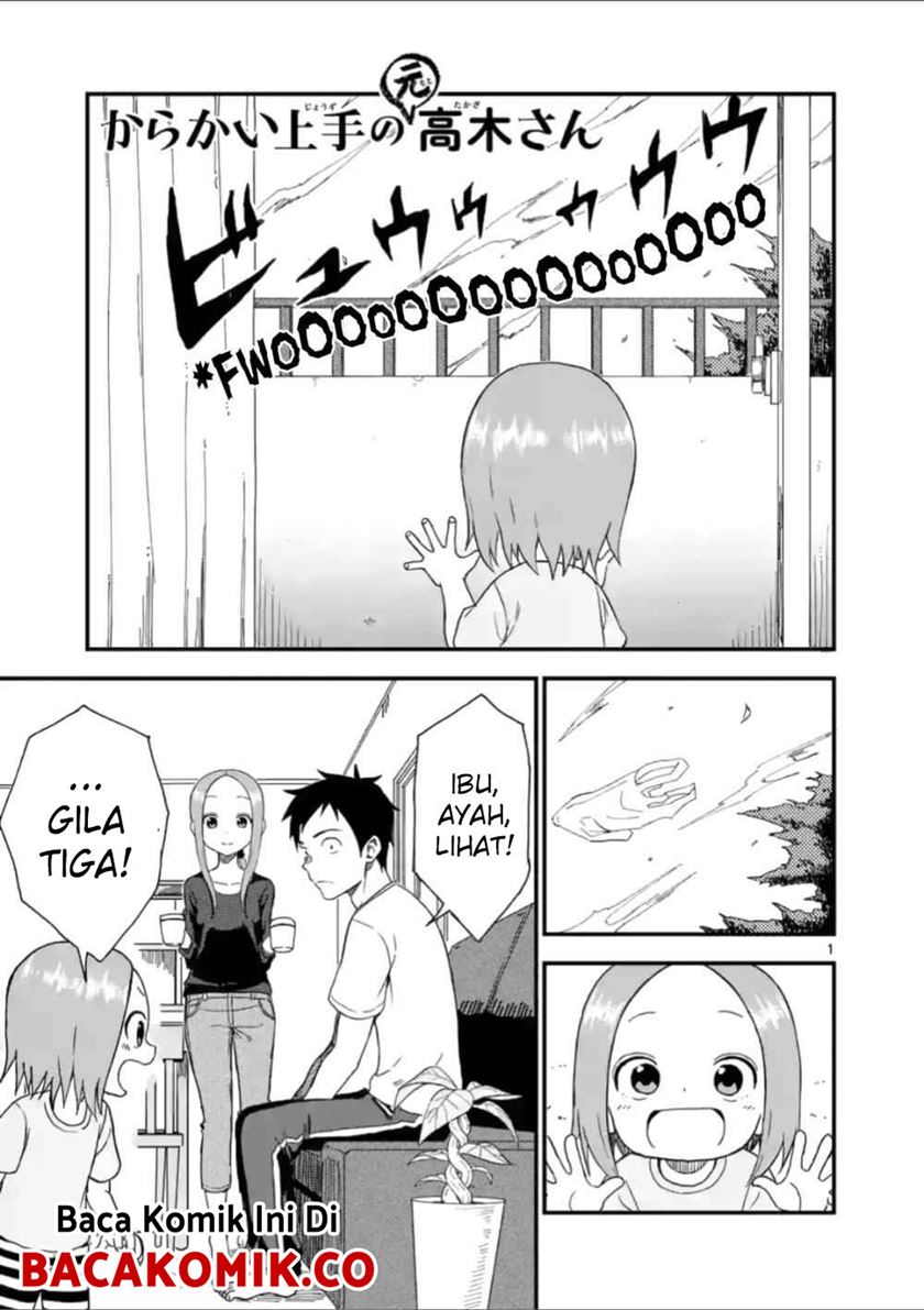 Baca Komik Karakai Jouzu no (Moto) Takagi-san Chapter 58 Gambar 1