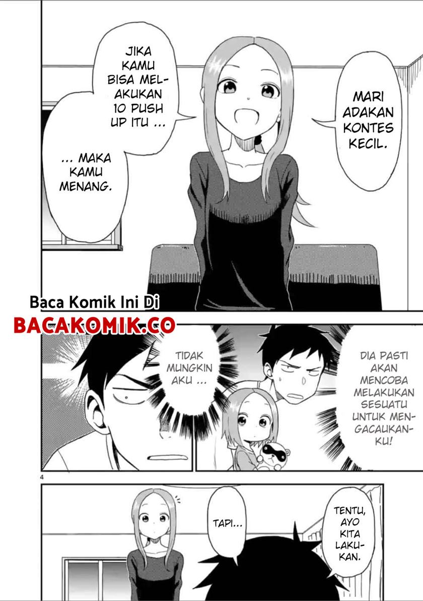 Karakai Jouzu no (Moto) Takagi-san Chapter 57 Gambar 4