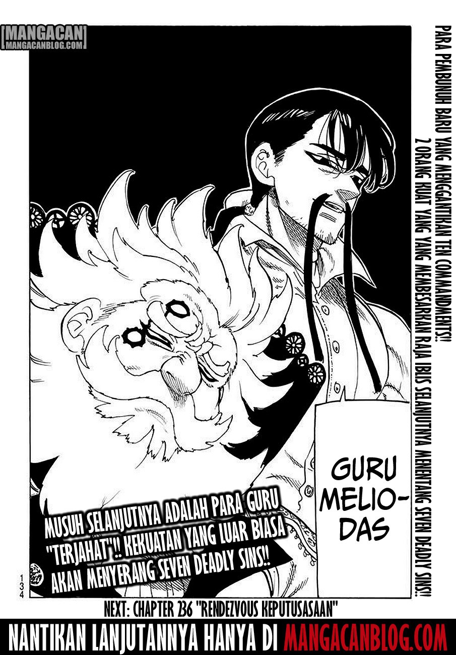 Nanatsu no Taizai Chapter 235 Gambar 17