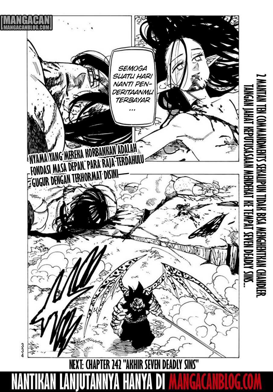 Nanatsu no Taizai Chapter 241 Gambar 20